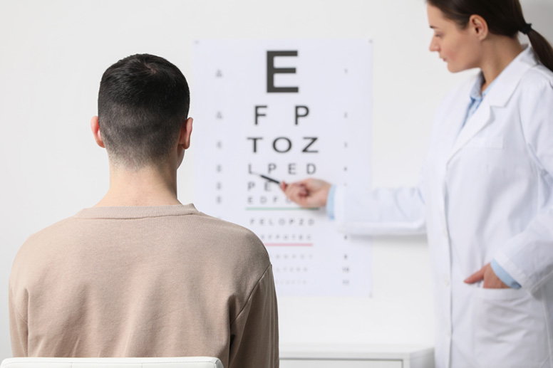 Proses Tes Alfabet Mata Polri