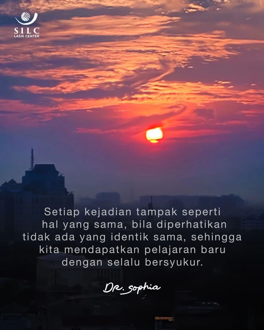 Salam Dari Founder SILC Lasik Center
