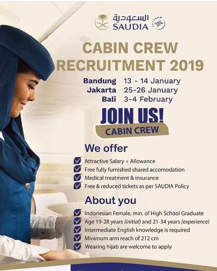 penerimaan-cabin-crew-pramugari-saudi-airlines